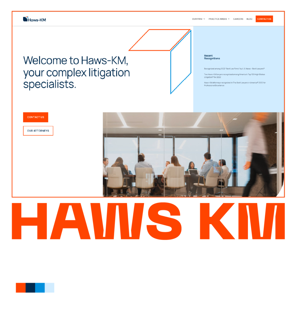 Web Project Haws-km, UI/UX Design and Web Design